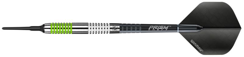 Ton Machine Schwarz-Grün Softdart 18g