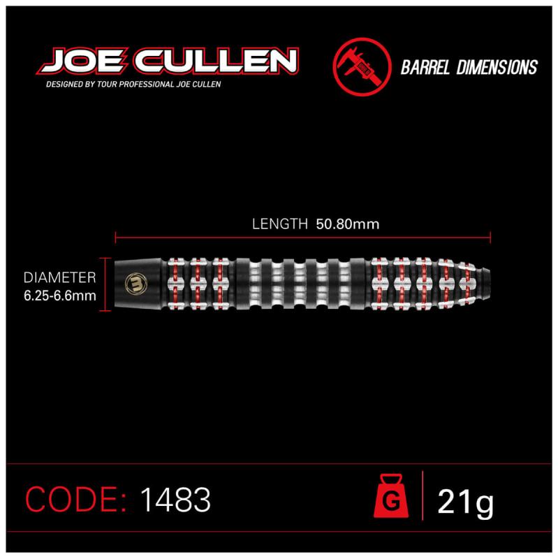 Winmau Joe Cullen Steeldart Ignition Series 21-23g