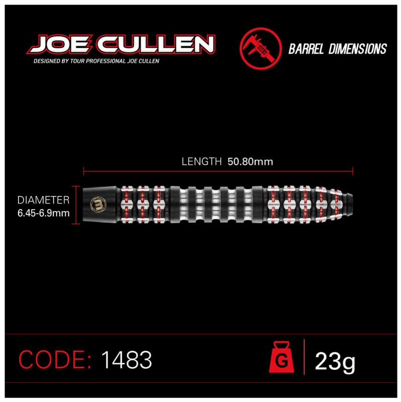 Winmau Joe Cullen Steeldart Ignition Series 21-23g Winmau Joe Cullen Steeldart Ignition Series 21-23g