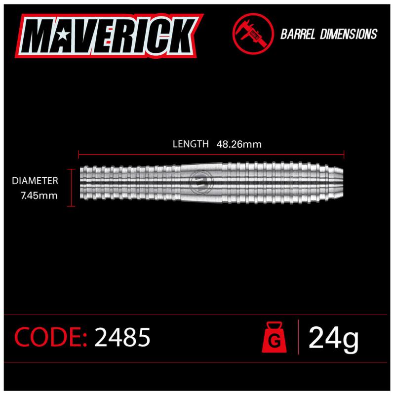 Winmau Maverick Steeldart 21-25g Winmau Maverick Steeldart 21-25g