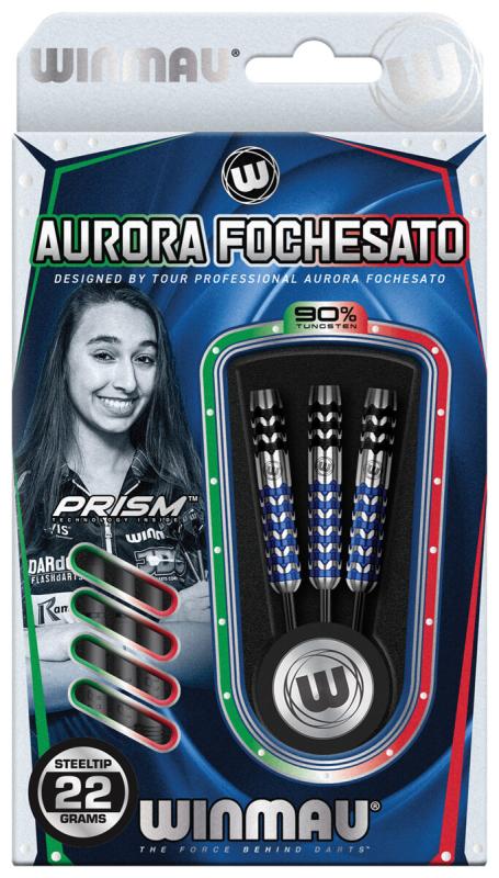 Winmau Aurora Fochesato Steeldart 22g Winmau Aurora Fochesato Steeldart 22g