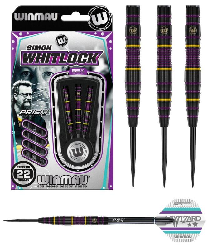 Winmau Simon Whitlock 85% Pro-Series Steeldart 22-24g Winmau Simon Whitlock 85% Pro-Series Steeldart 22-24g