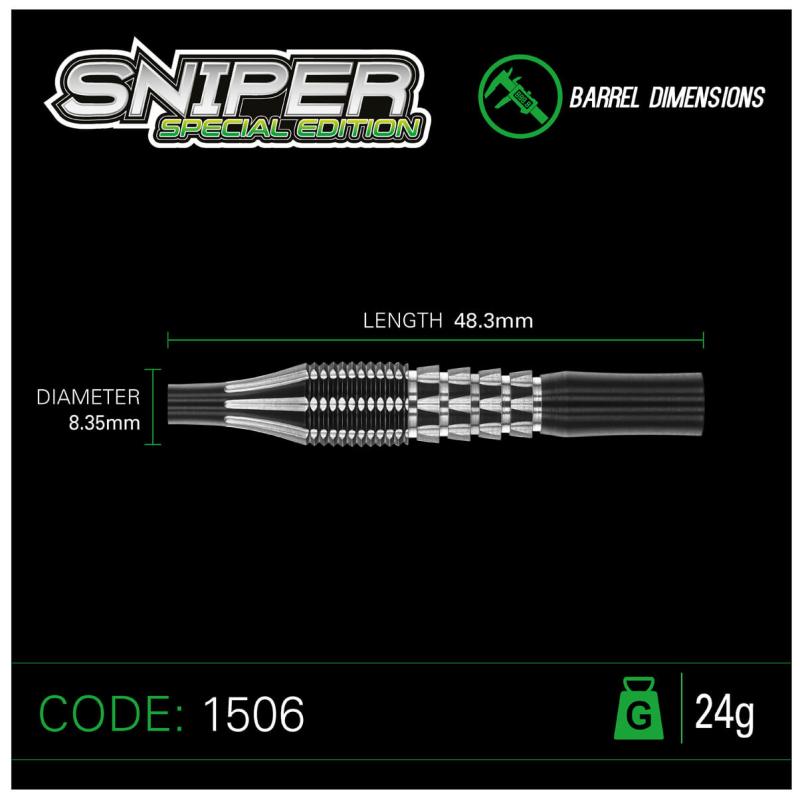 Winmau Sniper S.E Steeldart 22-24g