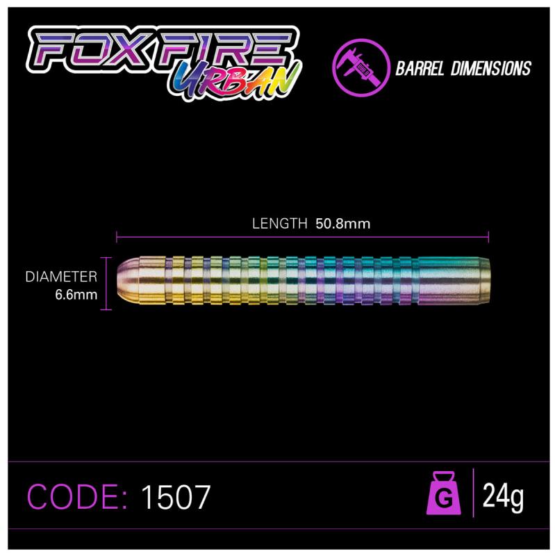 Winmau Foxfire Urban Steeldart 22-24g