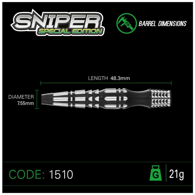 Winmau Sniper S.E Steeldart 21-23g Winmau Sniper S.E Steeldart 21-23g