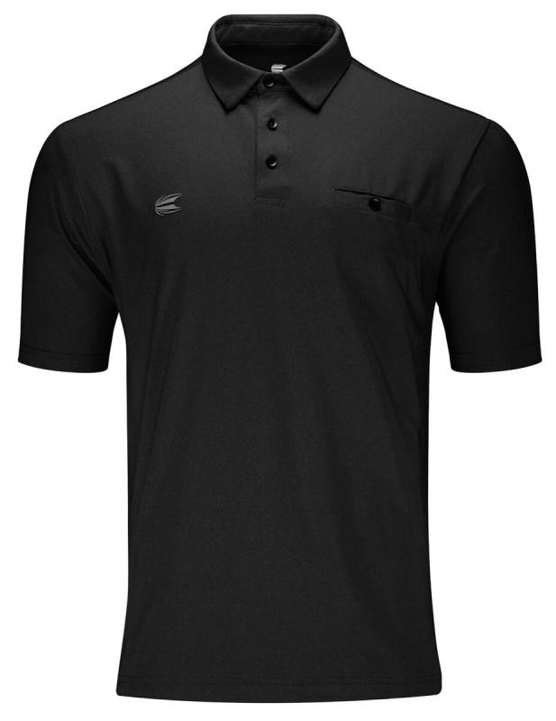 Flex Line Poloshirt Schwarz vorne Flex Line Poloshirt Schwarz vorne