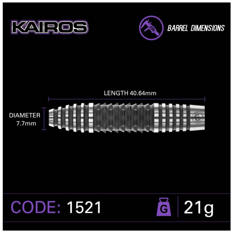 Winmau Kairos Steeldart 21-23g Winmau Kairos Steeldart 21-23g