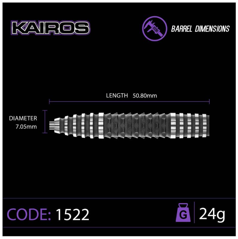 Winmau Kairos Steeldart 24-26g Winmau Kairos Steeldart 24-26g