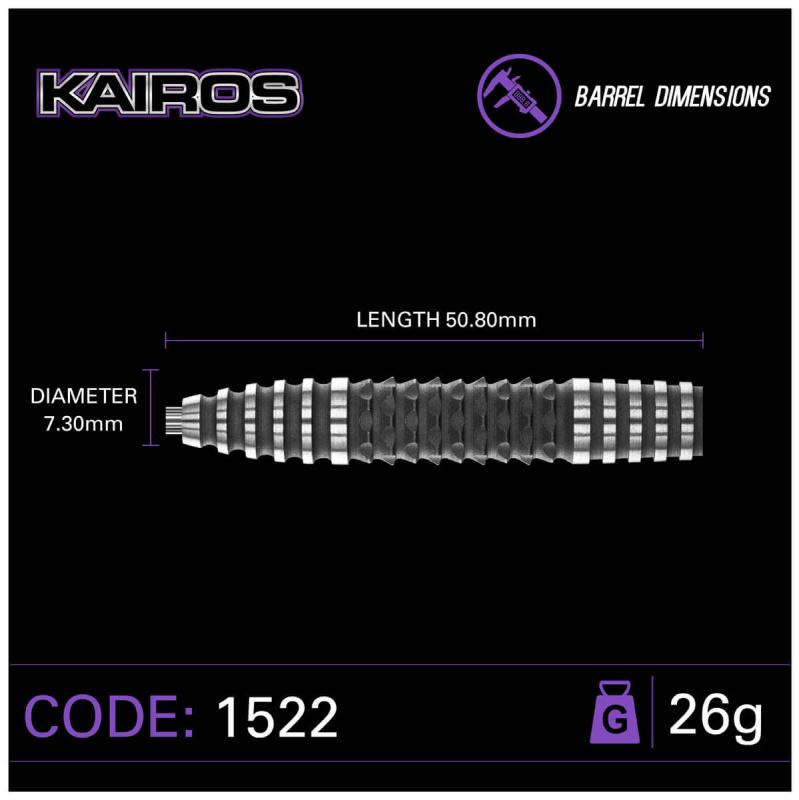Winmau Kairos Steeldart 24-26g Winmau Kairos Steeldart 24-26g