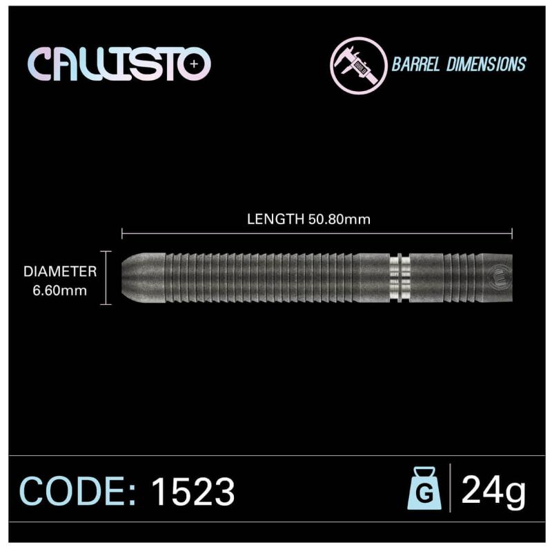Winmau Callisto Steeldart 22-24g Winmau Callisto Steeldart 22-24g