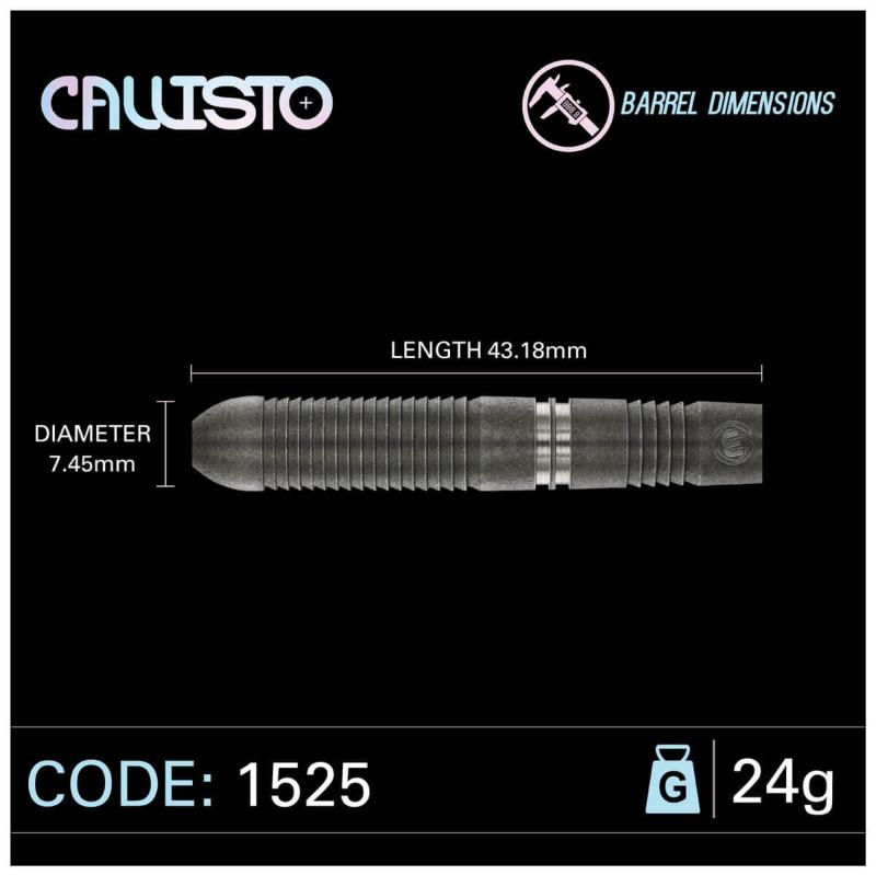 Winmau Callisto Steeldart 24-26g