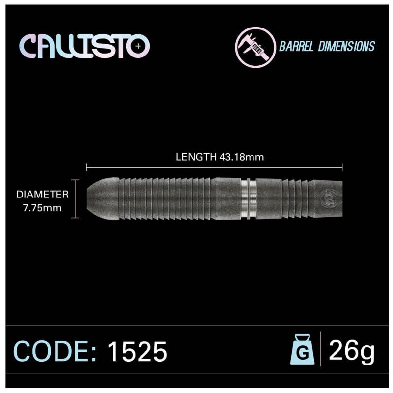 Winmau Callisto Steeldart 24-26g