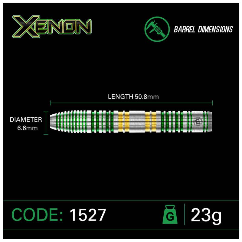 Winmau Xenon Steeldart 23-24-25g Winmau Xenon Steeldart 23-24-25g