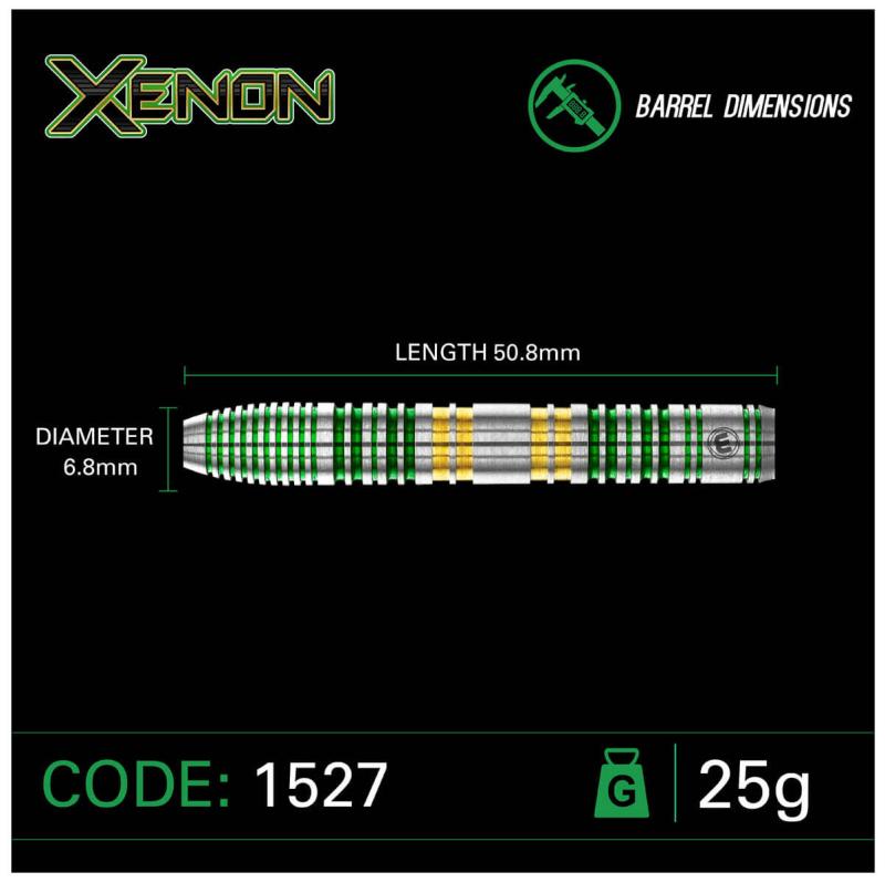 Winmau Xenon Steeldart 23-24-25g Winmau Xenon Steeldart 23-24-25g