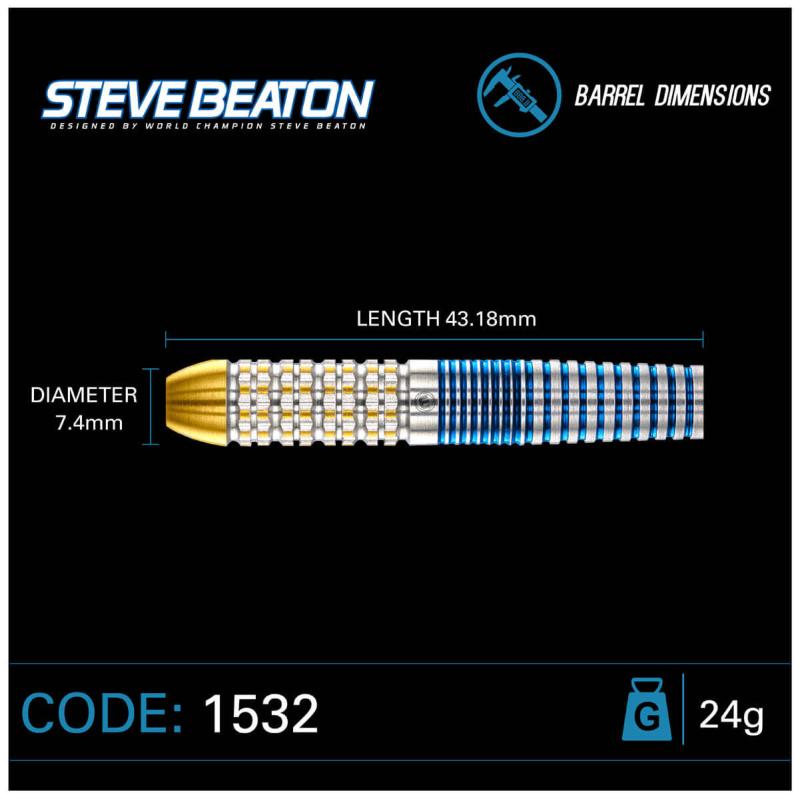 Winmau Steve Beaton Legacy Edition Steeldart 22-24g Winmau Steve Beaton Legacy Edition Steeldart 22-24g