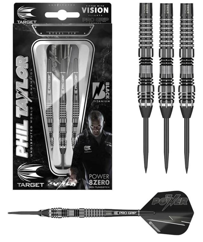 Phil Taylor Power 8-Zero Black P8Z4 Phil Taylor Power 8-Zero Black P8Z4