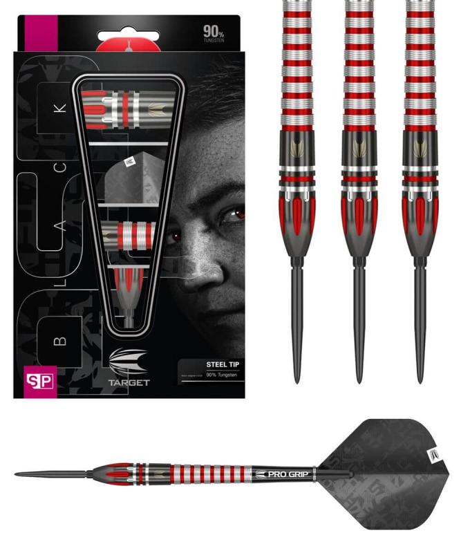 Nathan Aspinall Black SP Steeldart 22-24-26g Nathan Aspinall Black SP Steeldart 22-24-26g