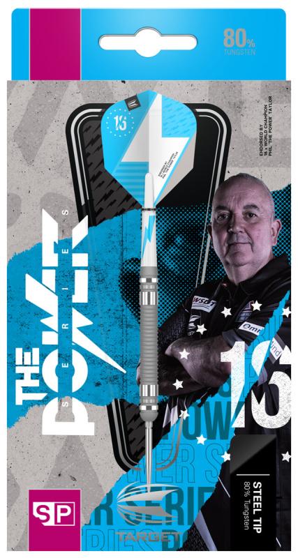 Target Phil Taylor Power Silber 80% 2022 Steeldart 23-24g Target Phil Taylor Power Silber 80% 2022 Steeldart 23-24g