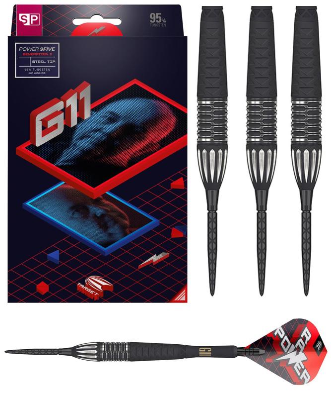 Target Phil Taylor Raw Power G11 95% Steeldart 24 g