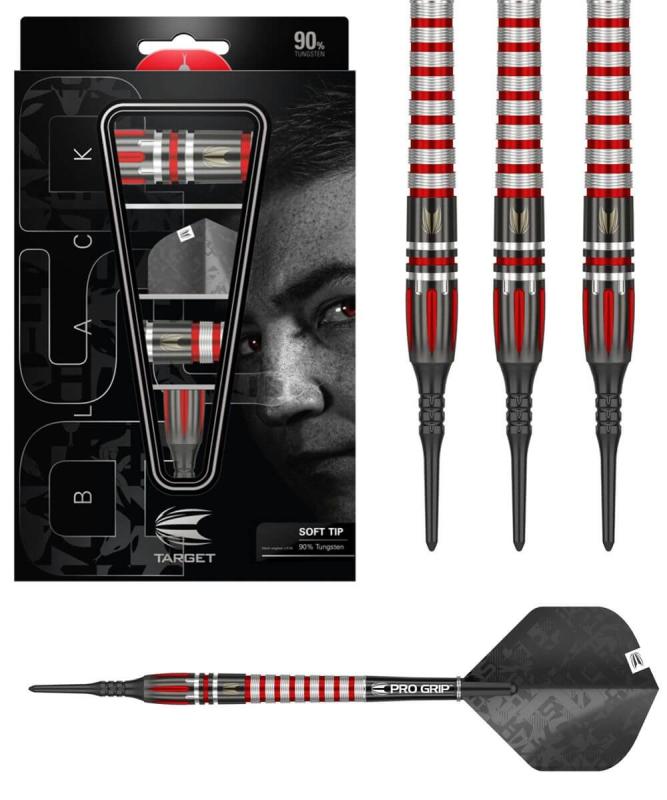 Target Nathan Aspinall Black SP Softdart 18g Target Nathan Aspinall Black SP Softdart 18g