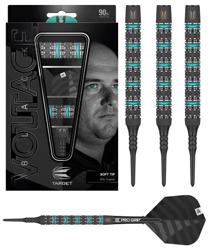 Target Rob Cross Black Edition 90% Softdart 18g Target Rob Cross Black Edition 90% Softdart 18g