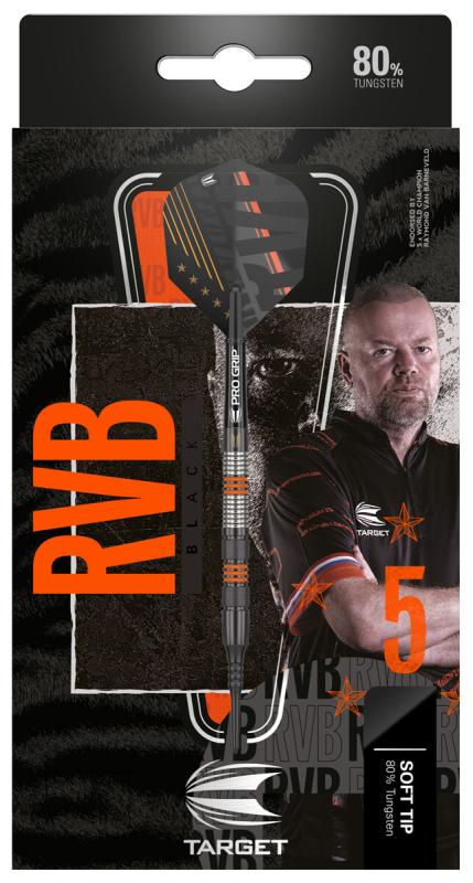 Target Raymond van Barneveld 80% Black Softdart 18g Target Raymond van Barneveld 80% Black Softdart 18g