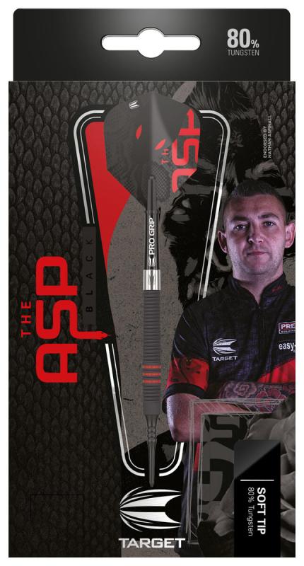 Target Nathan Aspinall 80% Black Softdart 18g Target Nathan Aspinall 80% Black Softdart 18g