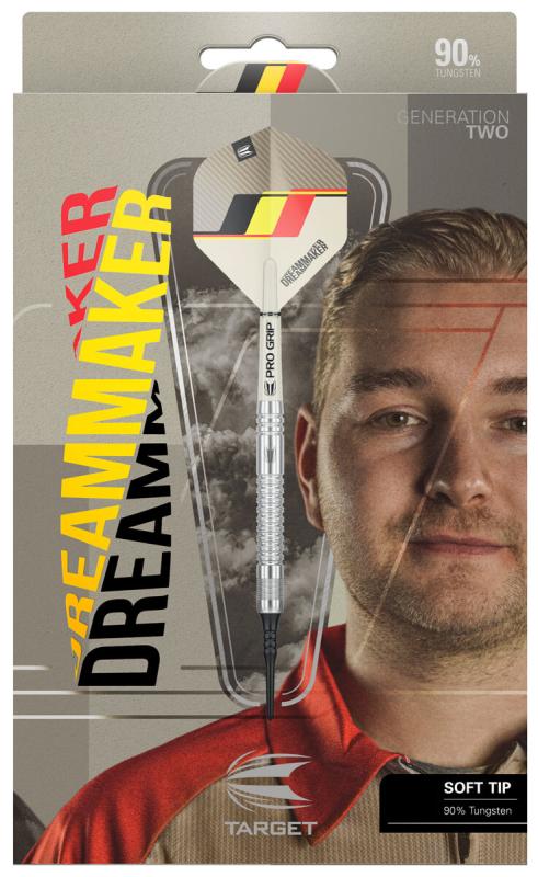 Target Dimitri van den Bergh G2 90% Softdart 19-21g Target Dimitri van den Bergh G2 90% Softdart 19-21g