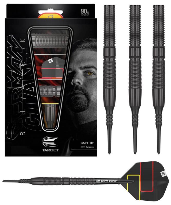 Target Gabriel Clemens 90% Schwarz Softdart 19g Target Gabriel Clemens 90% Schwarz Softdart 19g