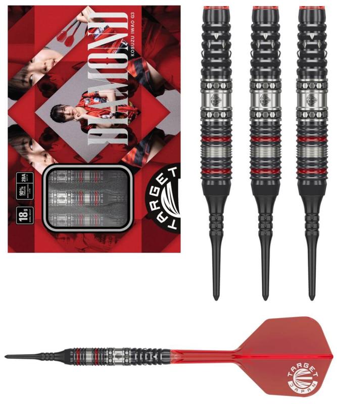 Target Japan Diamond G3 90% Softdart 21g Target Japan Diamond G3 90% Softdart 21g