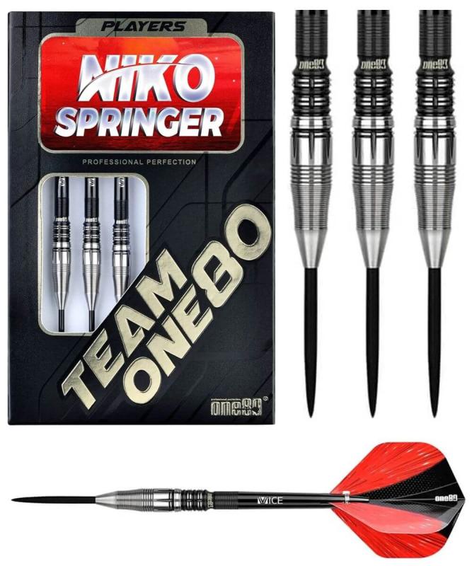 One80 Niko Springer Signature Dart Steeldart 22-24g