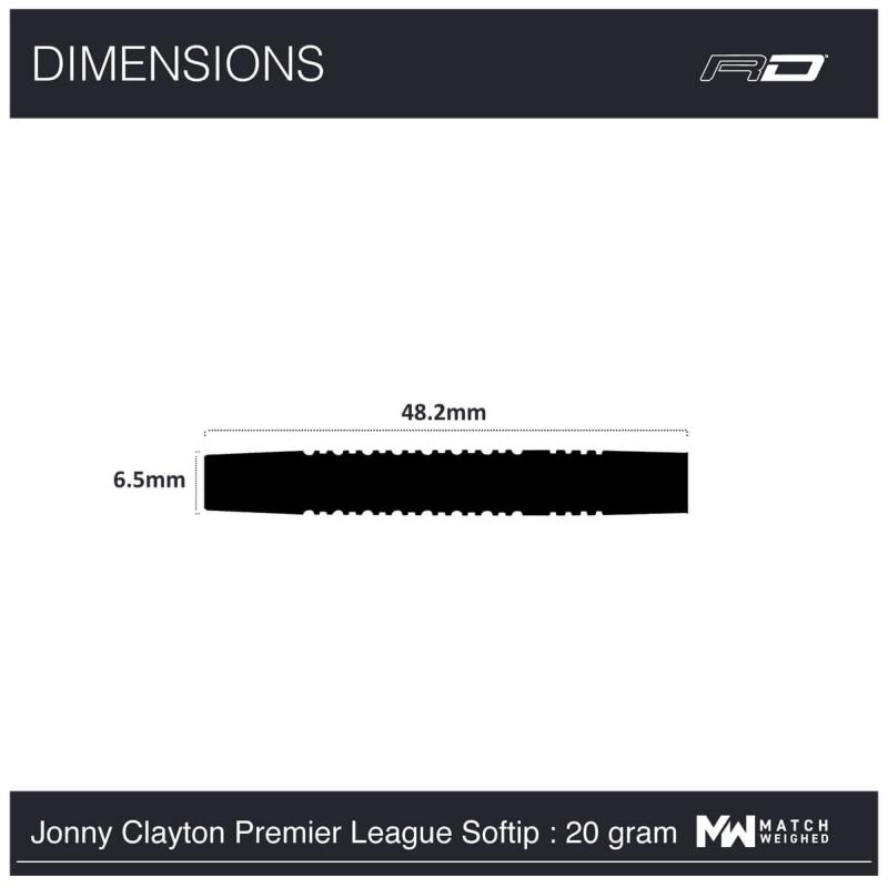 RedDragon Jonny Clayton Premier League SE Softdart 20g
