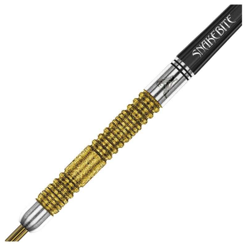 Peter Wright Snakebite Double World Champion SE Gold Plus Steeldart 20-22-24g Peter Wright Snakebite Double World Champion SE Gold Plus Steeldart 20-22-24g