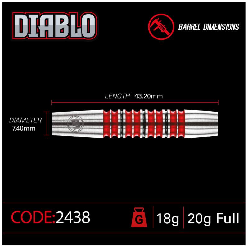Diabolo Torpedo Softdart 20g