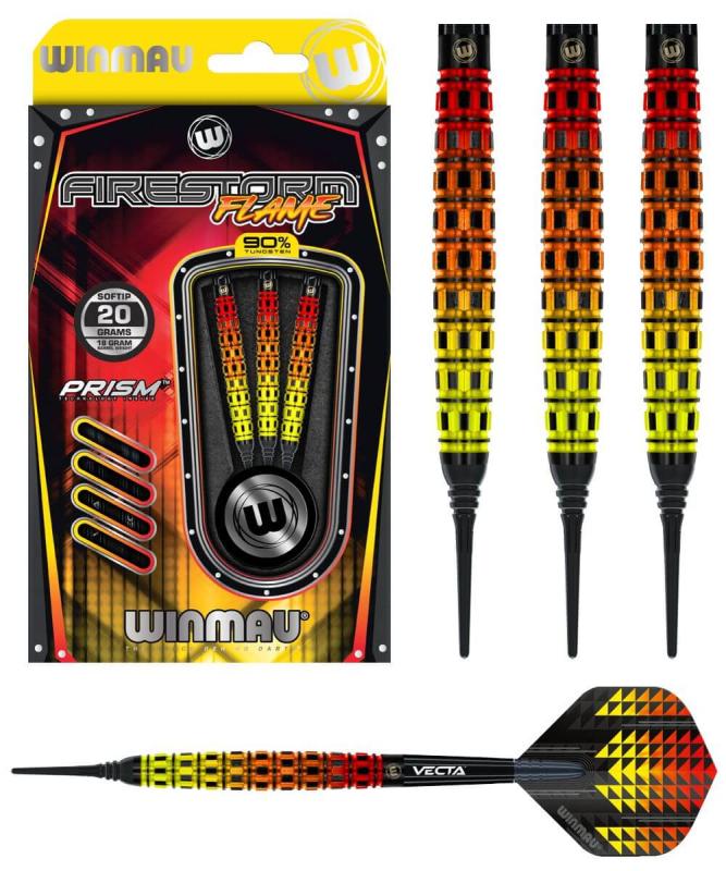 Winmau Firestorm Flame Softdart 20g