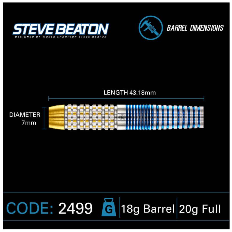 Winmau Steve Beaton Legacy Edition Softdart 20g Winmau Steve Beaton Legacy Edition Softdart 20g