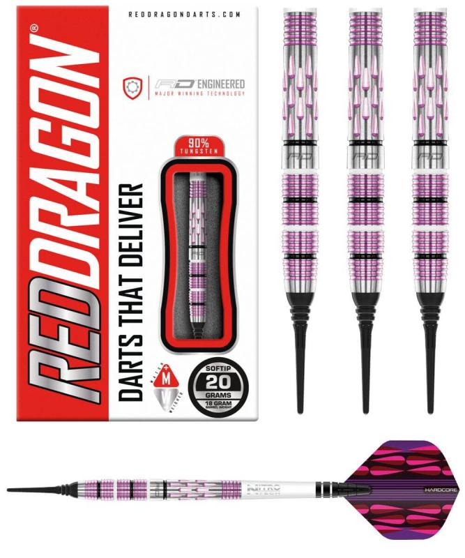 RedDragon Artura Screamin' Pink Softdart 20g RedDragon Artura Screamin' Pink Softdart 20g
