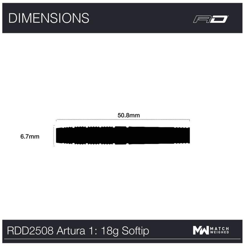 RedDragon Artura Screamin' Pink Softdart 20g RedDragon Artura Screamin' Pink Softdart 20g
