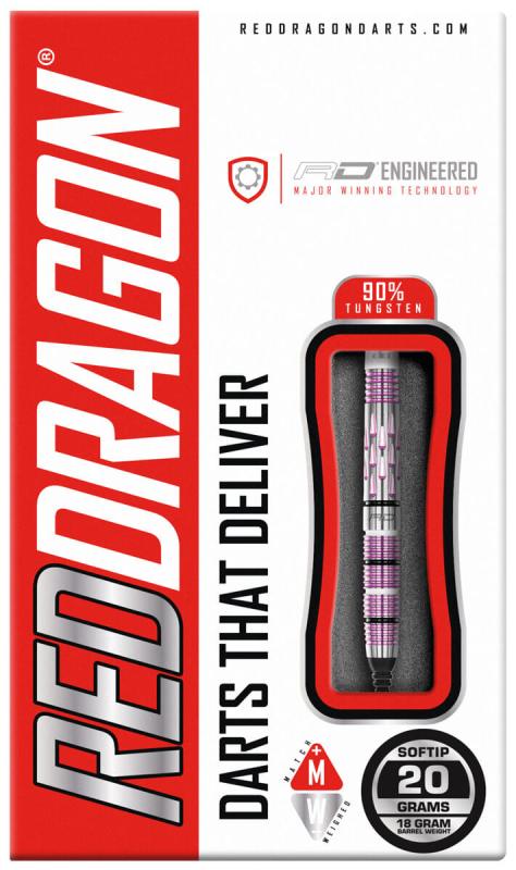 RedDragon Artura Screamin' Pink Softdart 20g RedDragon Artura Screamin' Pink Softdart 20g