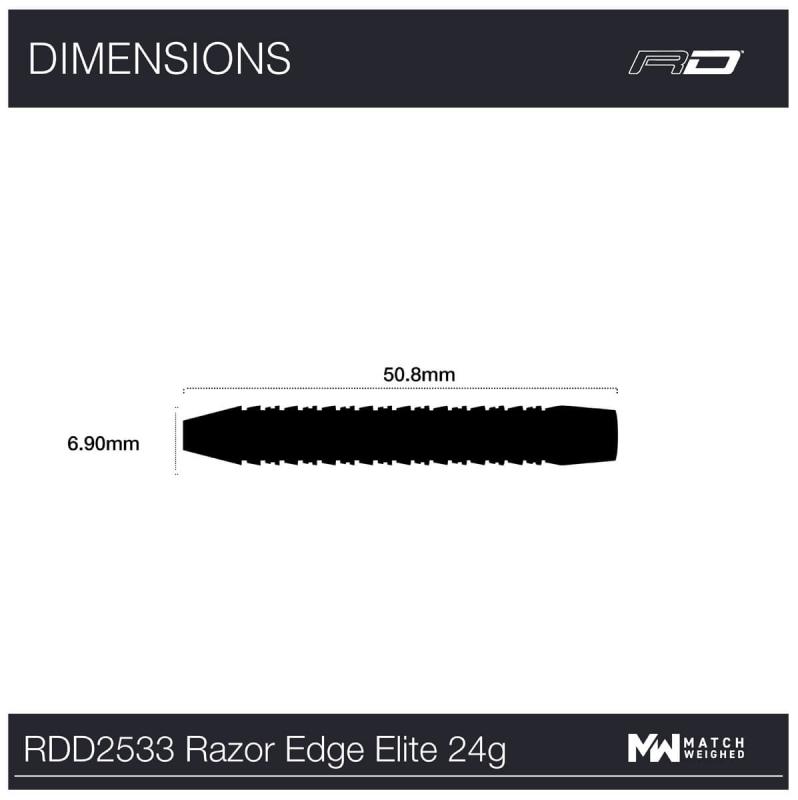 RedDragon Razor Edge Elite Steeldart 22-24-26g