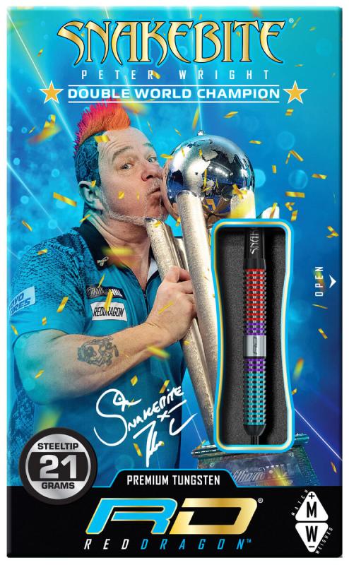 RedDragon Peter Wright Spirit Steeldart 21-23-25g