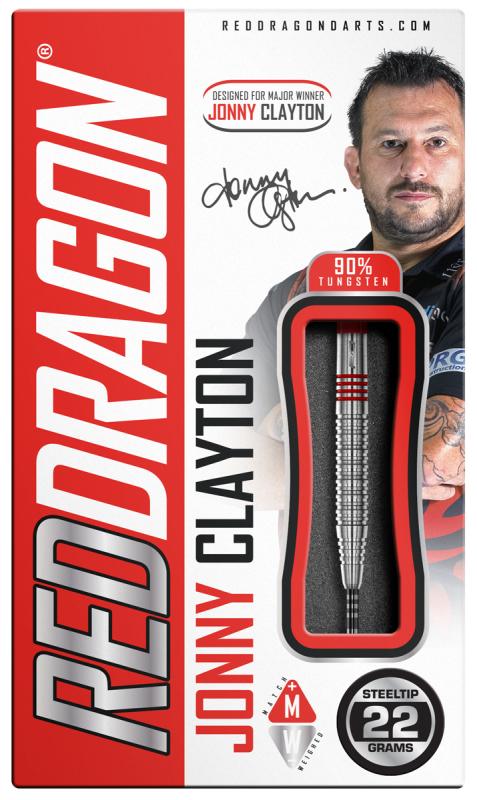 RedDragon Jonny Clayton Original 2.0 Steeldart 22-24-26g RedDragon Jonny Clayton Original 2.0 Steeldart 22-24-26g