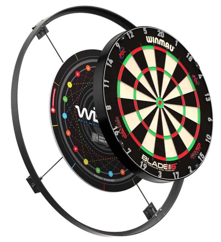 Winmau Wispa Dartboard Schallschutz Winmau Wispa Dartboard Schallschutz