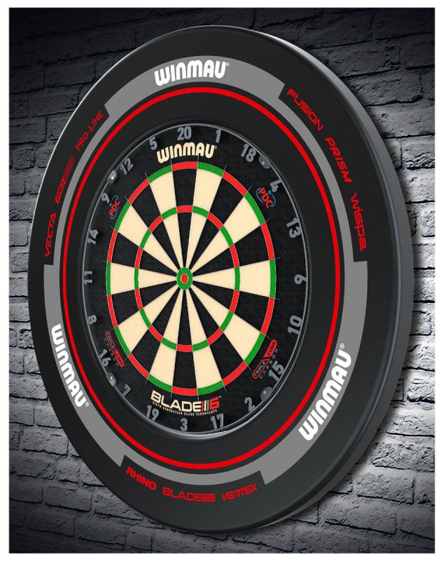 Winmau Surround Advance Schwarz-Rot Winmau Surround Advance Schwarz-Rot