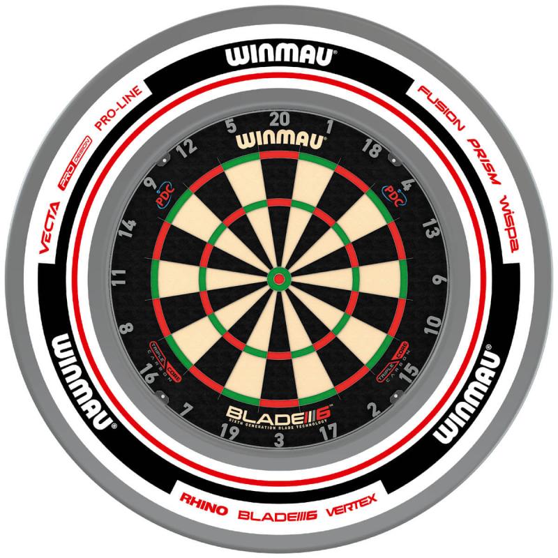 Winmau Surround Advance Weiß-Rot Winmau Surround Advance Weiß-Rot