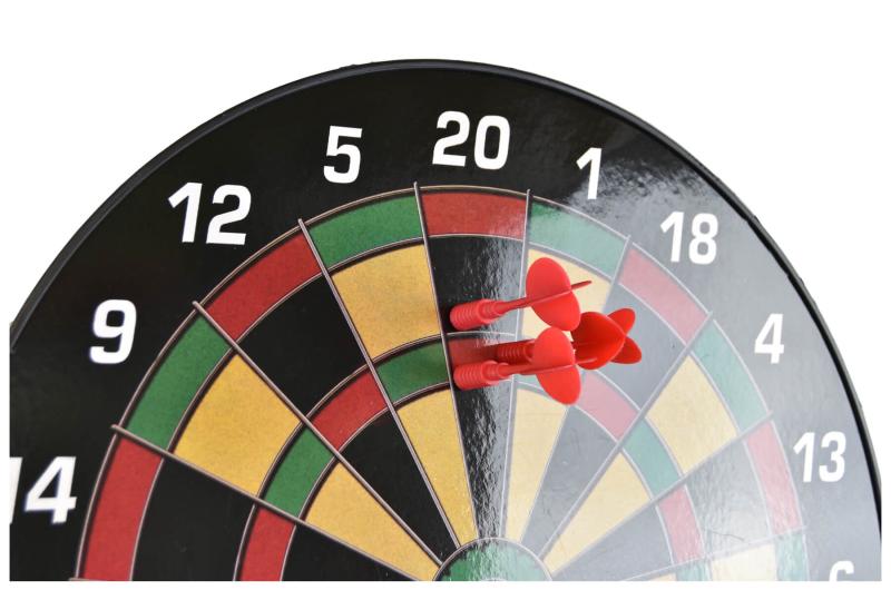 Karella Magnet-Dartboard-Set