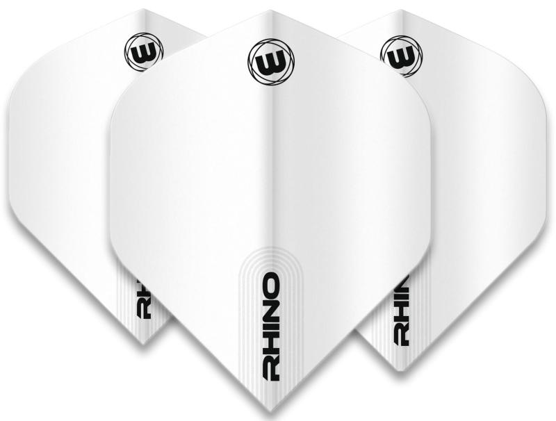 Winmau Rhino Flight Extra Dick Weiß