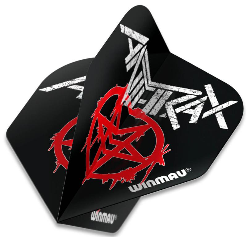 Winmau Rock Legends Anthrax Logo