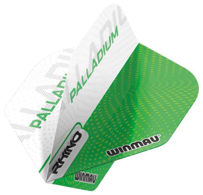 Winmau Rhino Palladium Flight Standard weiß-grün