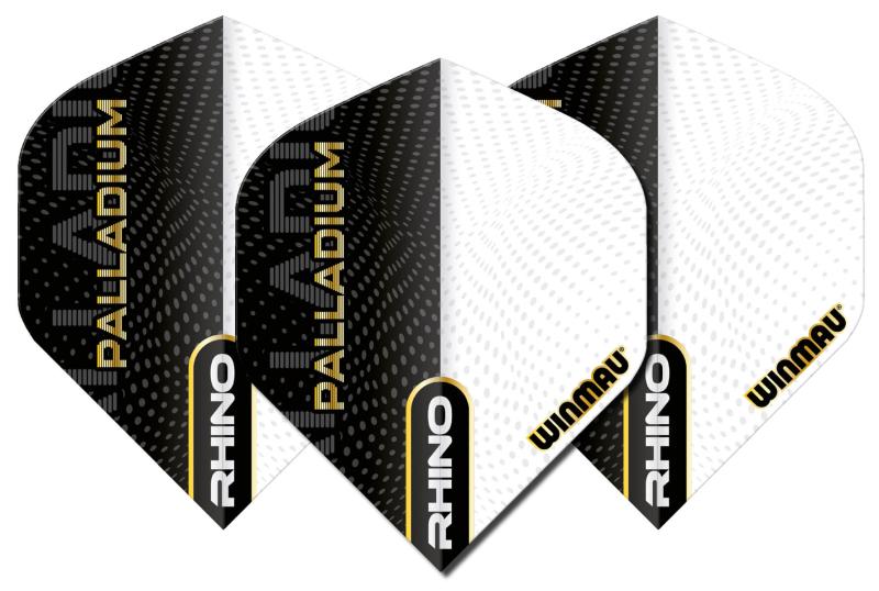 Winmau Rhino Palladium Flight Standard weiß-schwarz